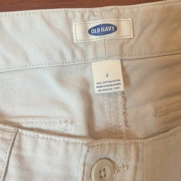 Tan Linen Shorts size 2 Old Navy - Picture 3 of 4